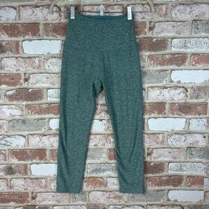 Beyond Yoga Midi High Waisted Legging Green S Teal / Turquoise